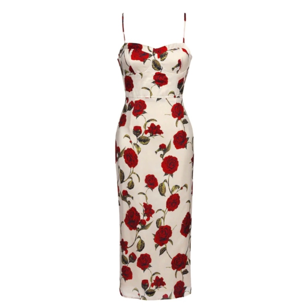 New Vintage Flower Dress